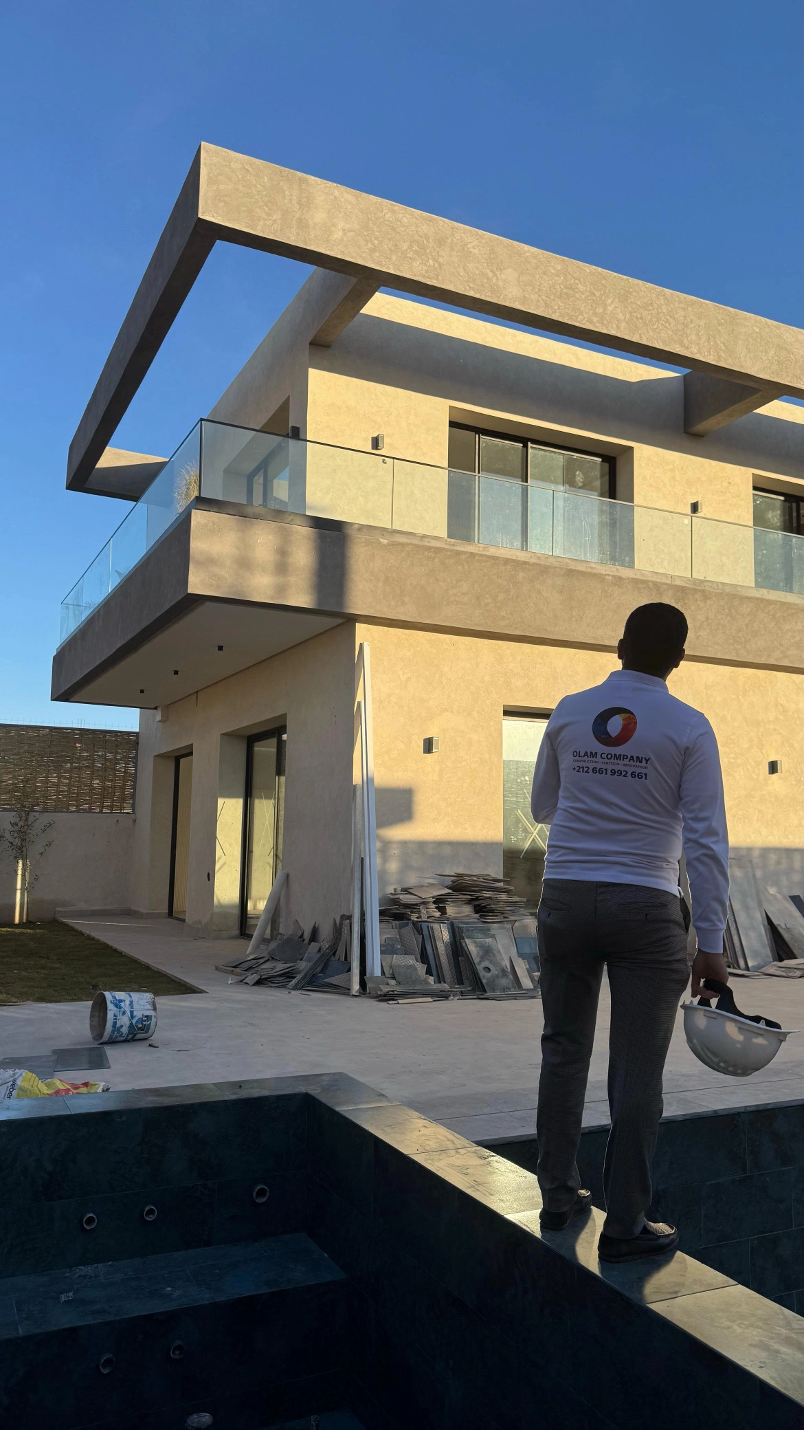 Finition Villa Moderne Marrakech