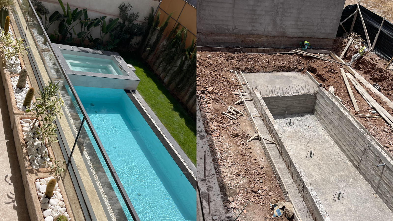 construction piscine clé en main maroc réalisation 2