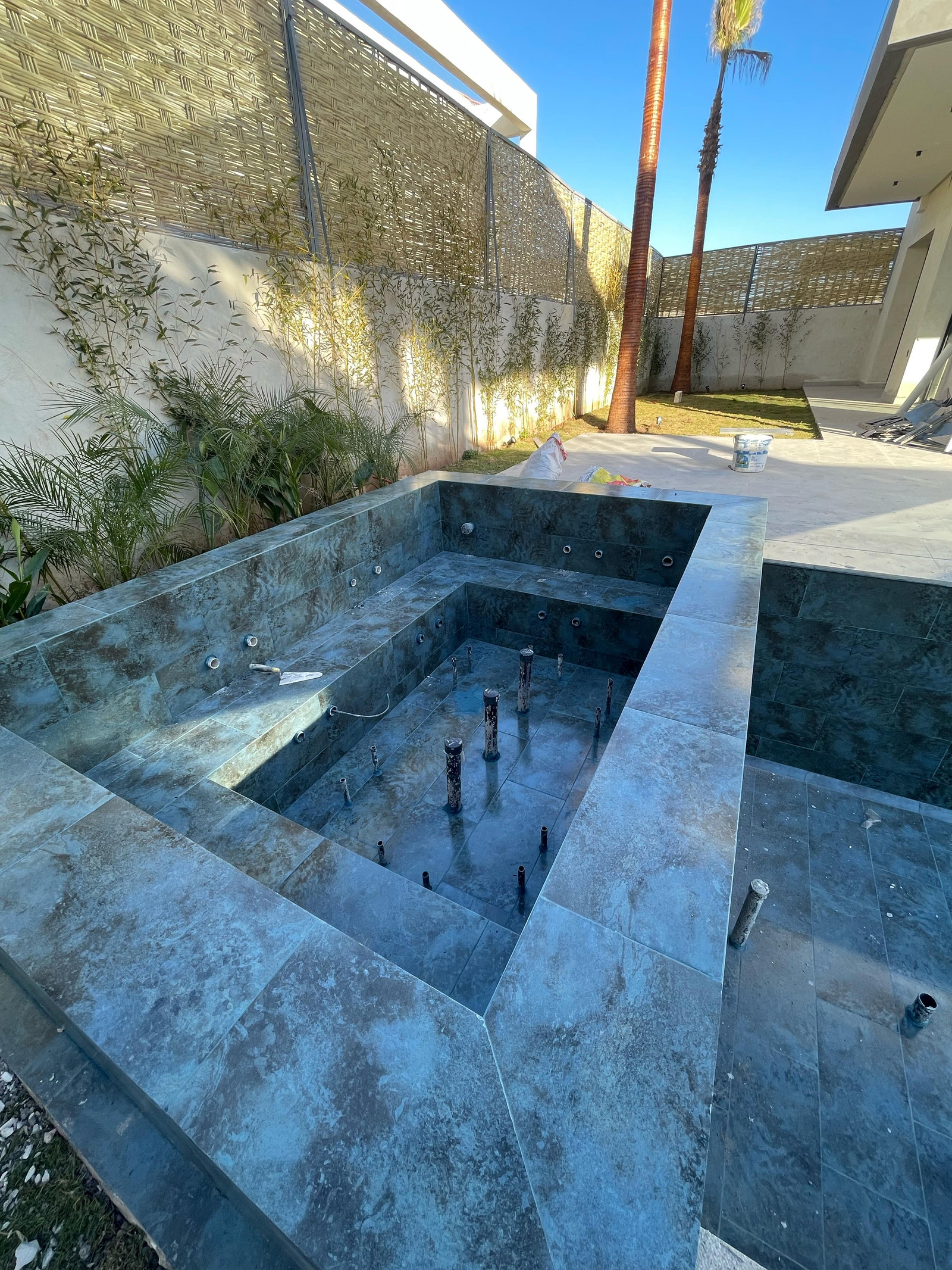 piscine design clé en main villa luxe maroc